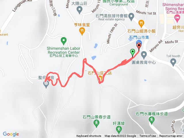 石門山步道到觀音像