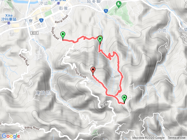 茄冬古道四分尾山大尖山