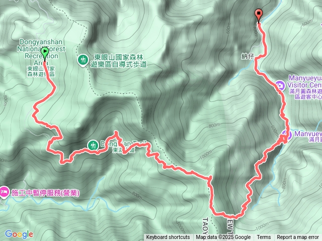 東滿步道（東眼山售票口－滿月圓）預覽圖