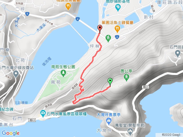 新溪州山下溪洲橋停車場