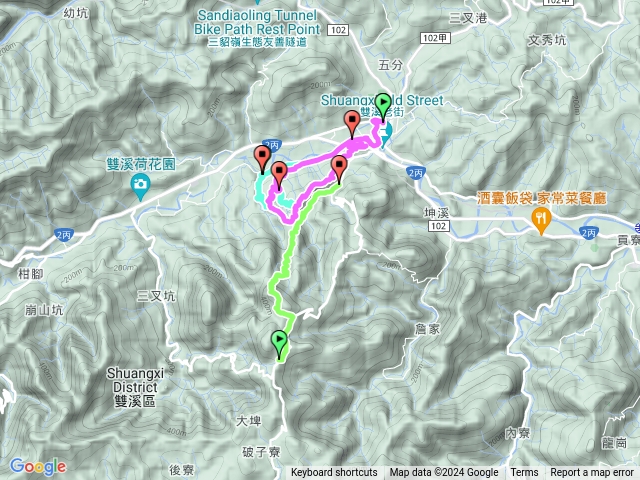 2024.08.11再探雙溪大眾坑越嶺古道連走內坑古道0行