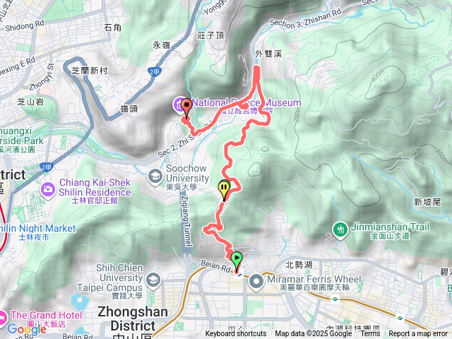 1141108劍南站-外雙溪-故宮博物院