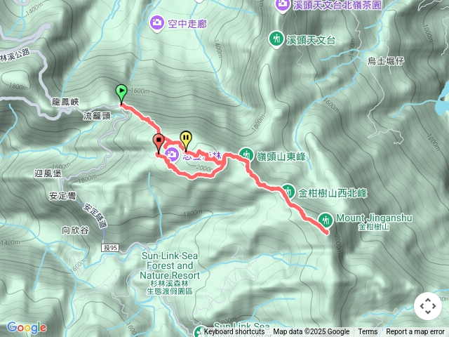 嶺頭山-金柑樹山-忘憂森林