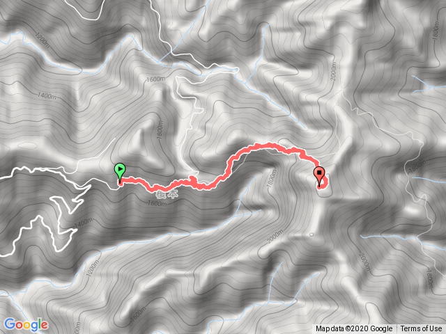 霞喀羅大山-單程
