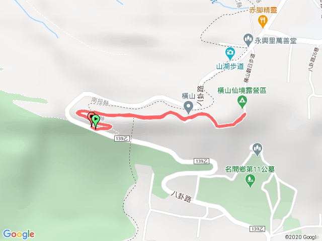 南投名間橫山觀日步道20190217