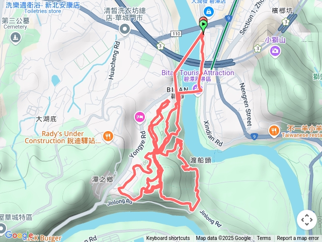 和美山登山步道（3進3出和美山）