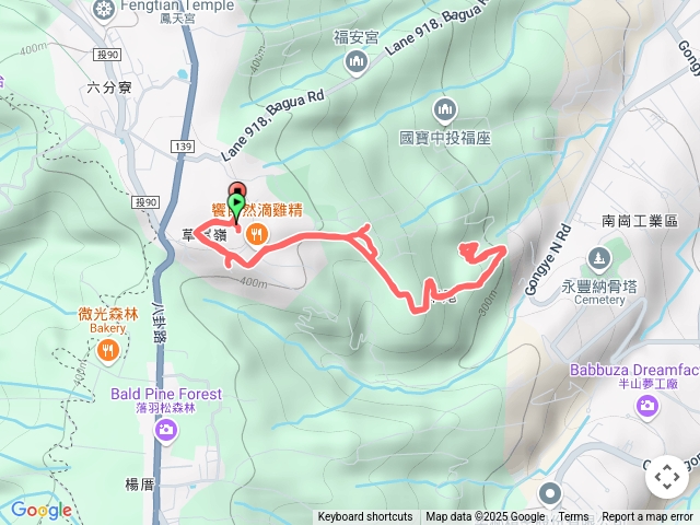 受命宮草尾嶺步道