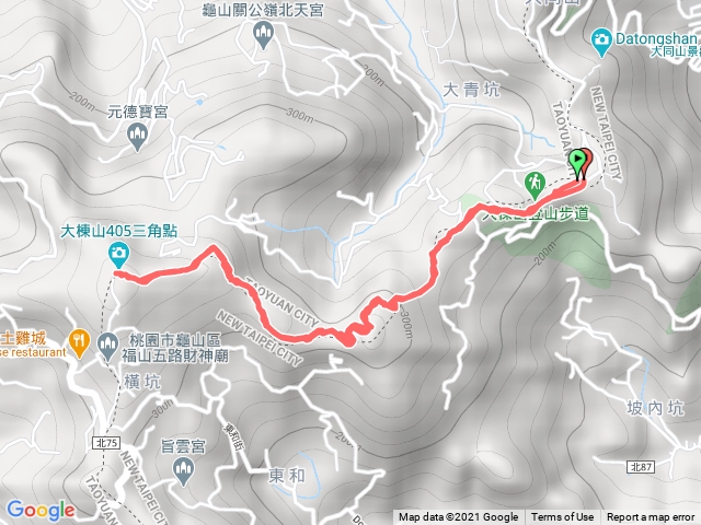 青龍嶺大棟山來回