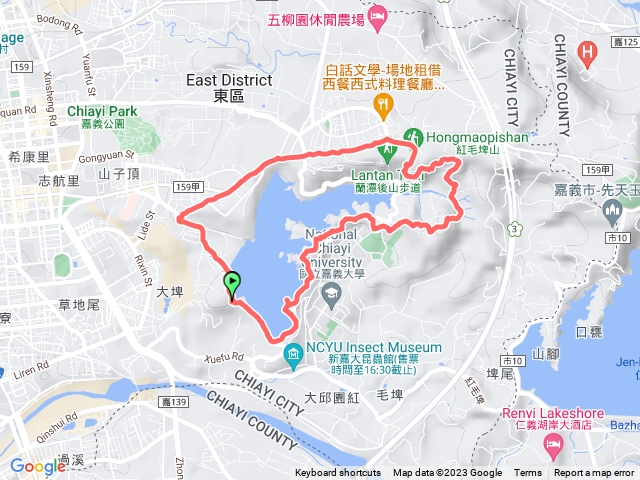 小百岳62_嘉義市紅毛埤山_20231125