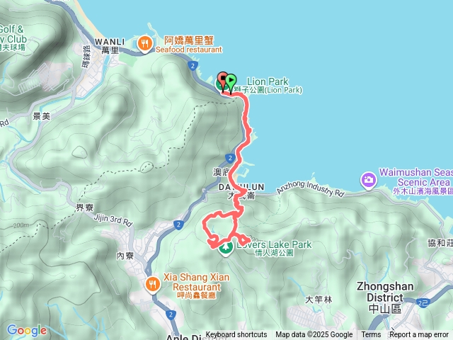 外木山海灘上情人湖、大武崙預覽圖