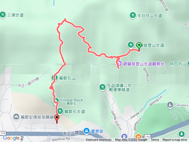 孫龍步道+觀景台+二坑山步道+鶯歌石步道預覽圖