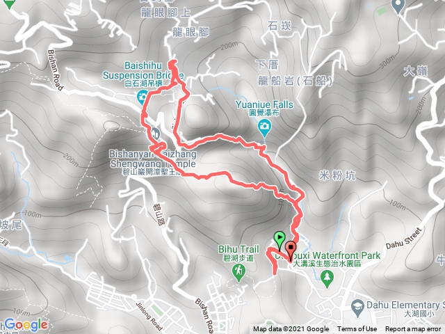 鯉魚山白石湖吊橋