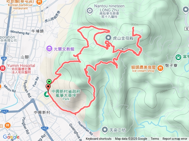 中興新村虎山步道