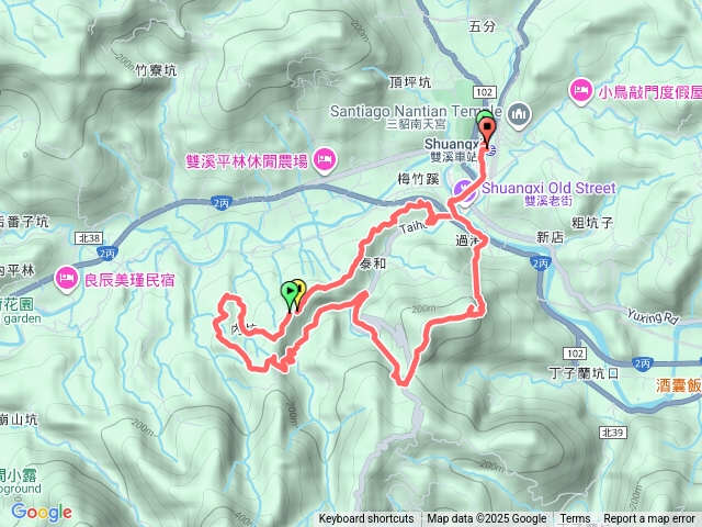 梅竹蹊山-麻竹坑山-苕谷瀑布-逸仙山預覽圖