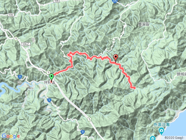 坪林➡️黑水潭↔️灣潭古道