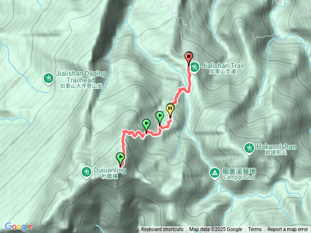 加里山登山步道