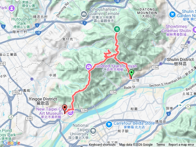 山鶯縱走大棟山大湖坑步道