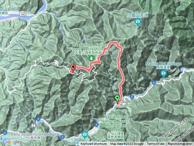 波津加稍來鳶嘴縱走