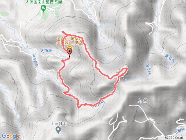 108/06/29桃園大溪阮家土雞城-金山面山-金面山（小百岳）小O型