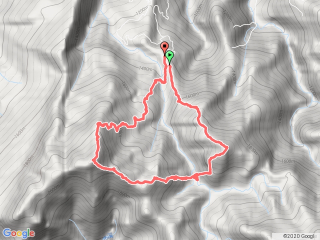 哈堪尼山、加里山O形