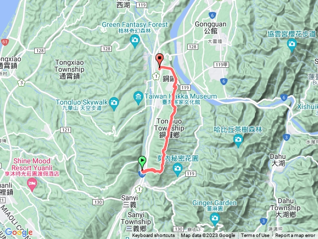 三員縱走（三義-銅鑼）