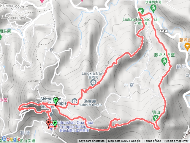 苗栗獅頭－猿山古道－獅尾O型縱走