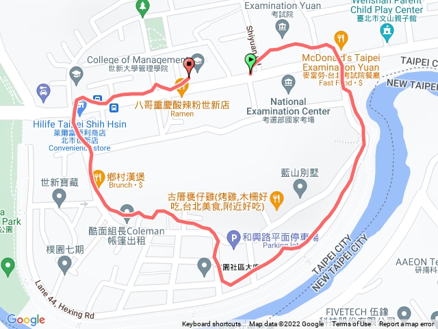 第六組走的路線走到腳好酸