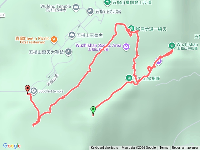 五指山登山步道預覽圖