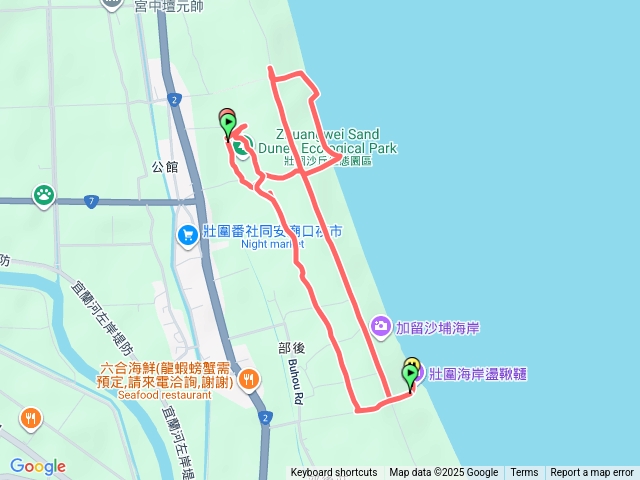 壯圍沙丘生態園區_盪鞦韆