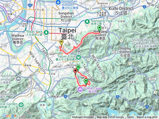 臺北大縱走6、7段連走