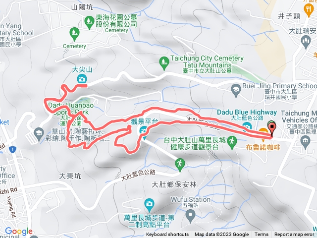 大肚 環保公園登山步道/大尖山
