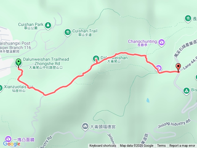 大崙尾山（去程）