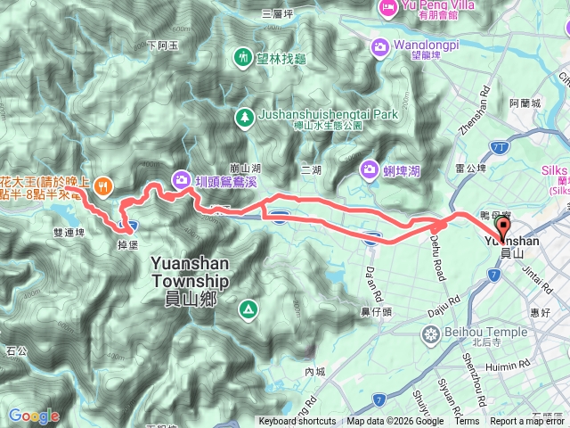 2026宜蘭員山頑埤路跑預覽圖