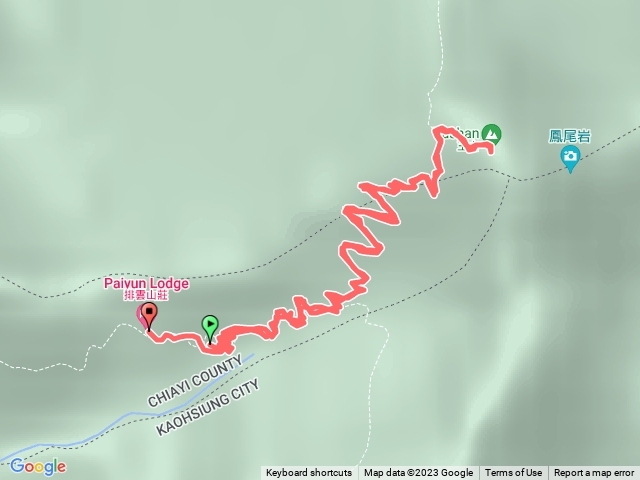 排雲山莊至玉山主峰