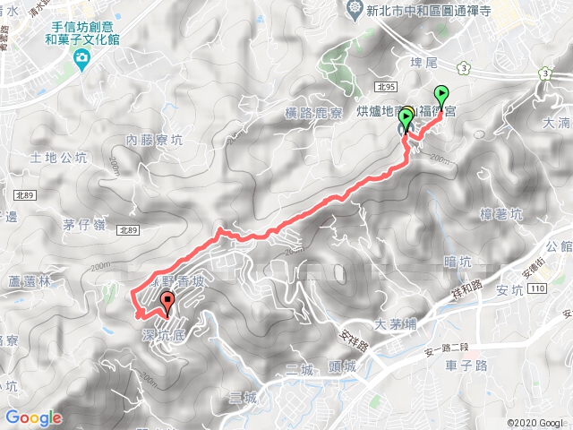 南勢角山、文筆山步道