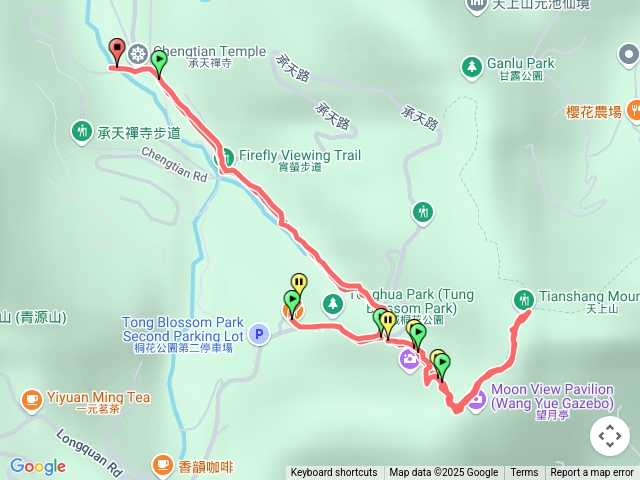 土木技師野營社天上山步道