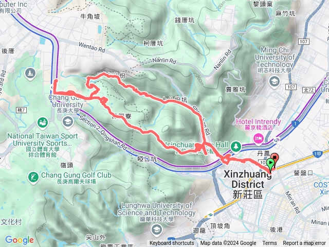 新莊丹鳳青年公園步道到林口預覽圖