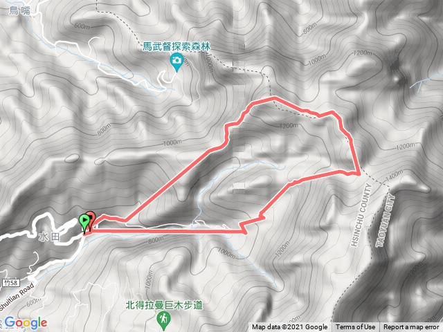 外鳥嘴山O型路線