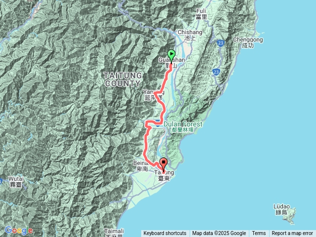 1130騎腳踏車-關山-台東