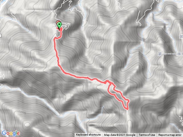 高島縱走（高台山露營區第二登山口）