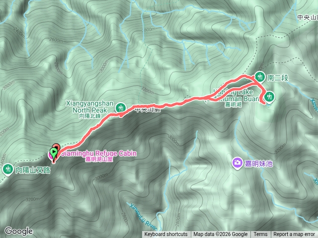嘉明湖山屋-嘉明湖-三叉山-向陽北峰-嘉明湖山屋預覽圖