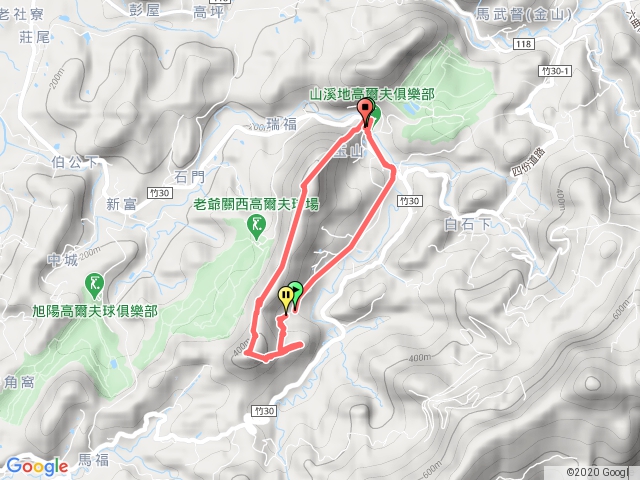 赤柯山-東獅頭山 O型