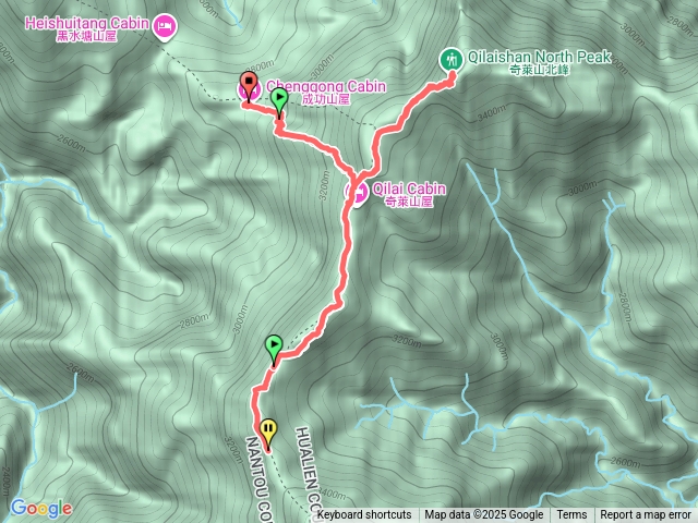 成功山屋奇萊主北