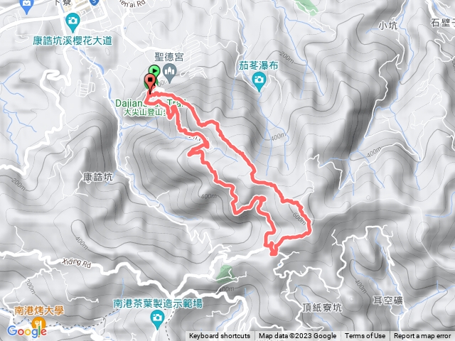 大尖山、四分尾山步道