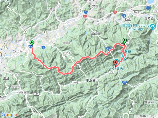 五四縱走逆向行