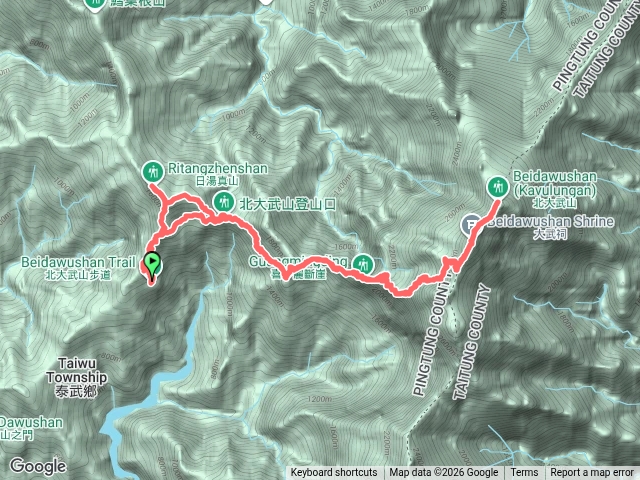 20260905_屏東泰武 北大武山 日湯真山預覽圖