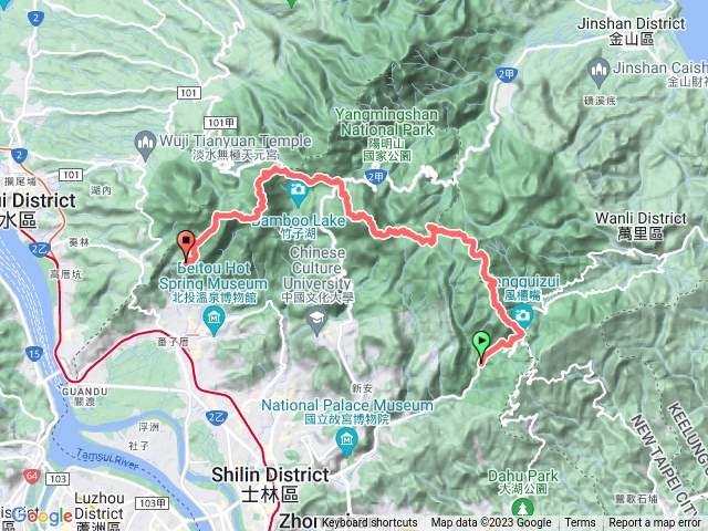 陽明山東西大縱走