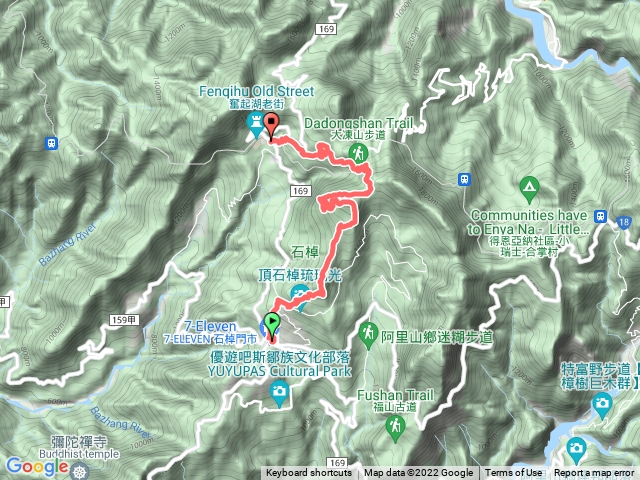 頂石桌奮起湖步道群健走