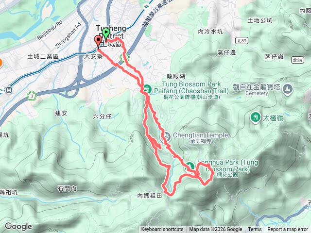 微笑山線(望月亭桐花段)預覽圖