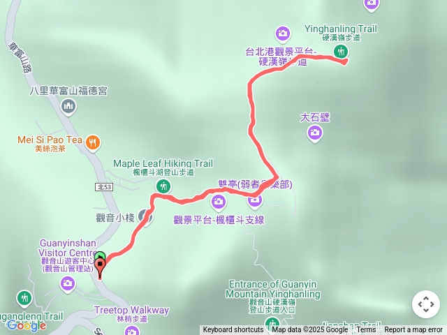 小百岳集起來硬漢嶺步道(觀音山)20250407162444